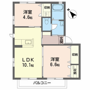 シャーメゾンソレイユ　Ｃ棟 C0107号室