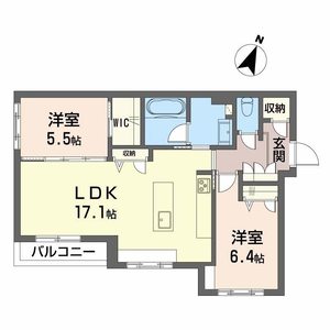 シャーメゾン　ルーエ 00201号室
