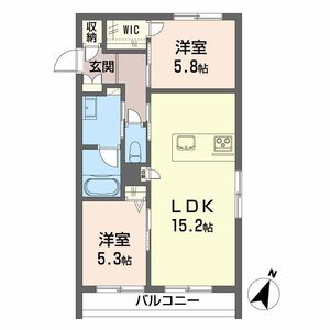 シャーメゾン　ルーエ 00203号室