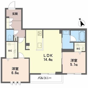 ネオブランコート A0204号室