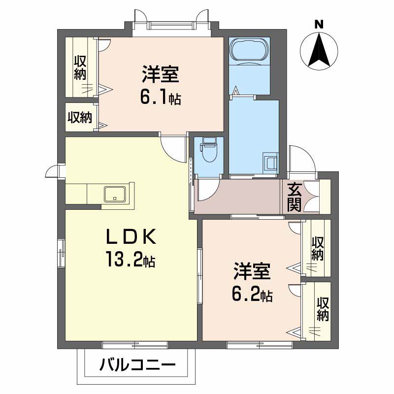ウエストフィールド　Ｅ棟E0201-2