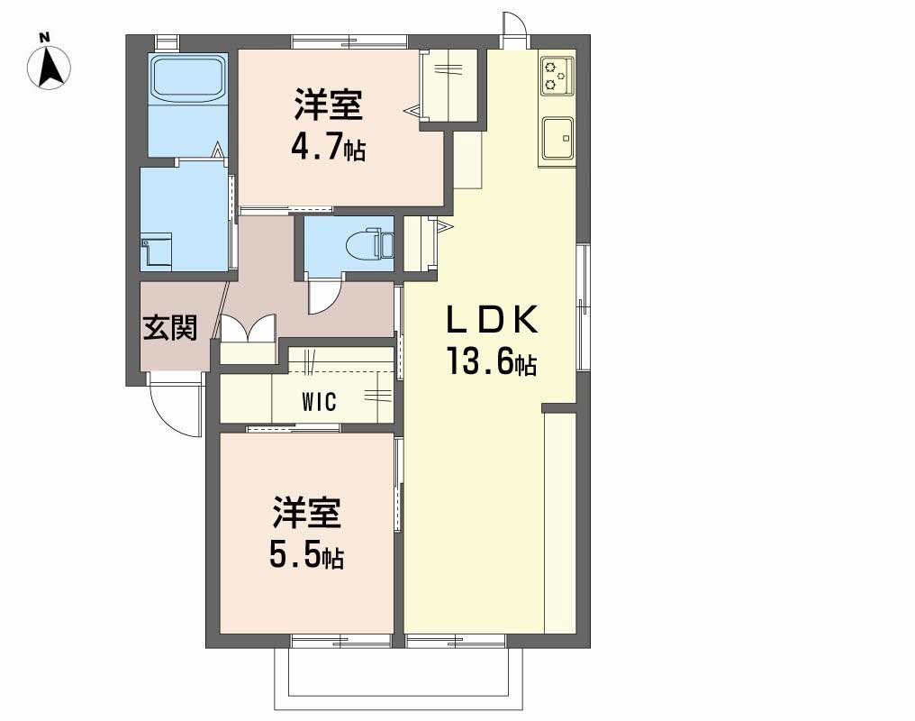 シルエット野口 B棟 B0201号-14