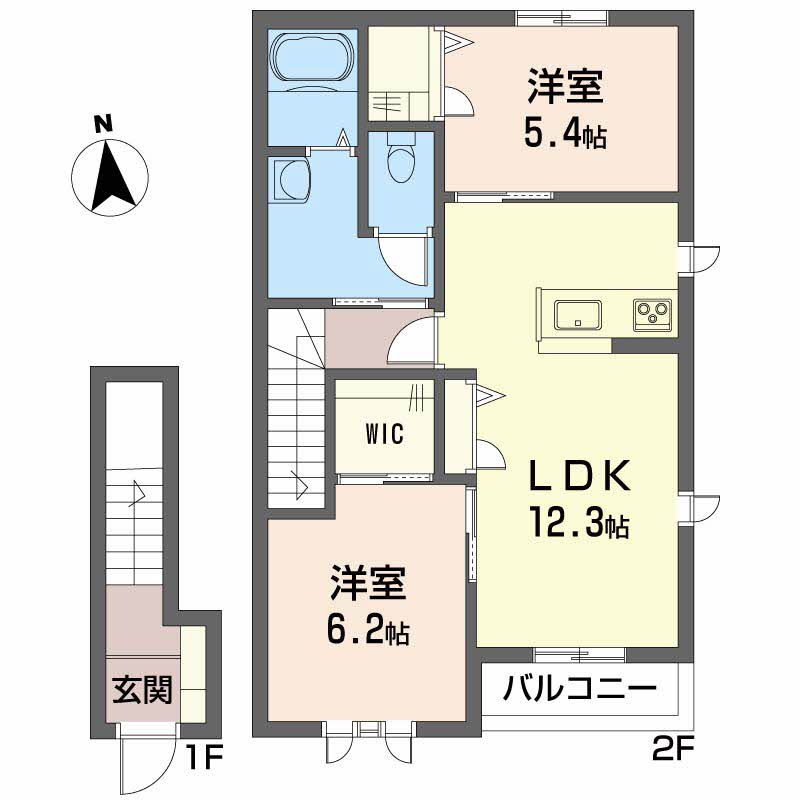 モダンヴィレッジ　Ｄ棟D0201-2