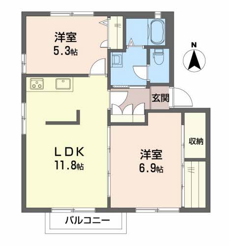 ヴィオラS B棟 B0201号-16