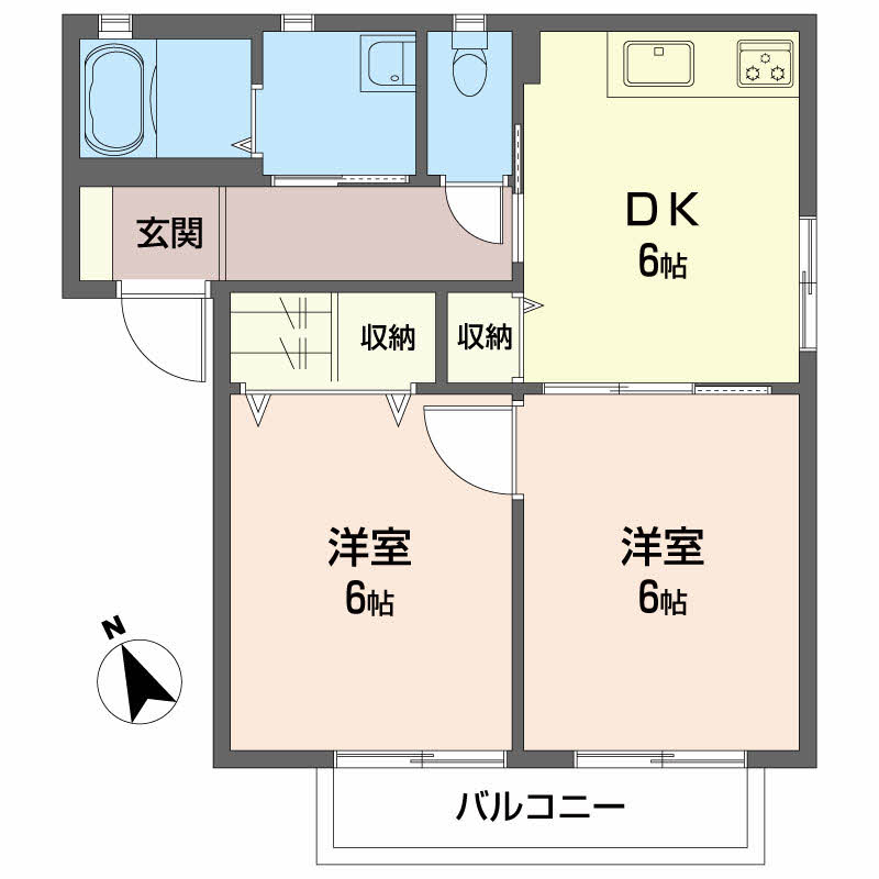 バリュージュ中沢　Ｂ棟B0201-2