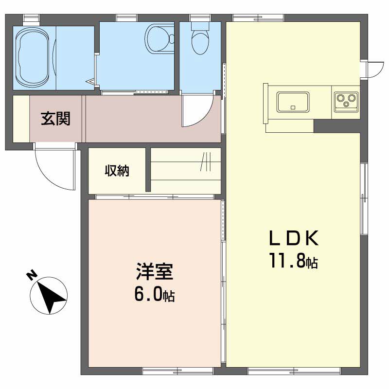 シャーメゾン中沢　Ａ棟 A0102号-16