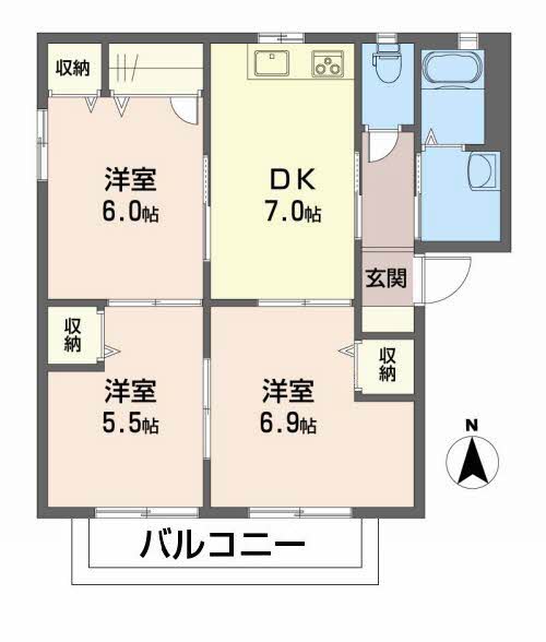 バリュージュＳＡＹＡ　Ｄ棟B0201-2