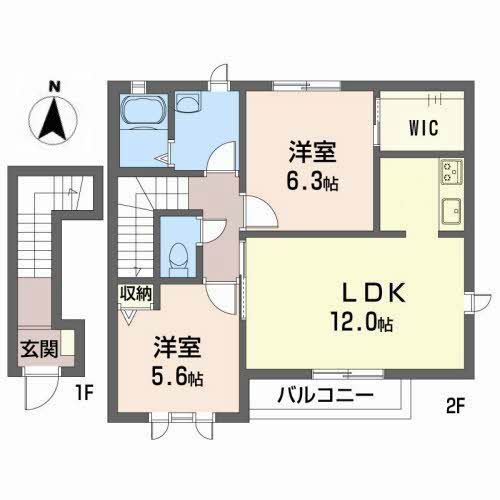 パルティータⅡ B棟 B0202号-11