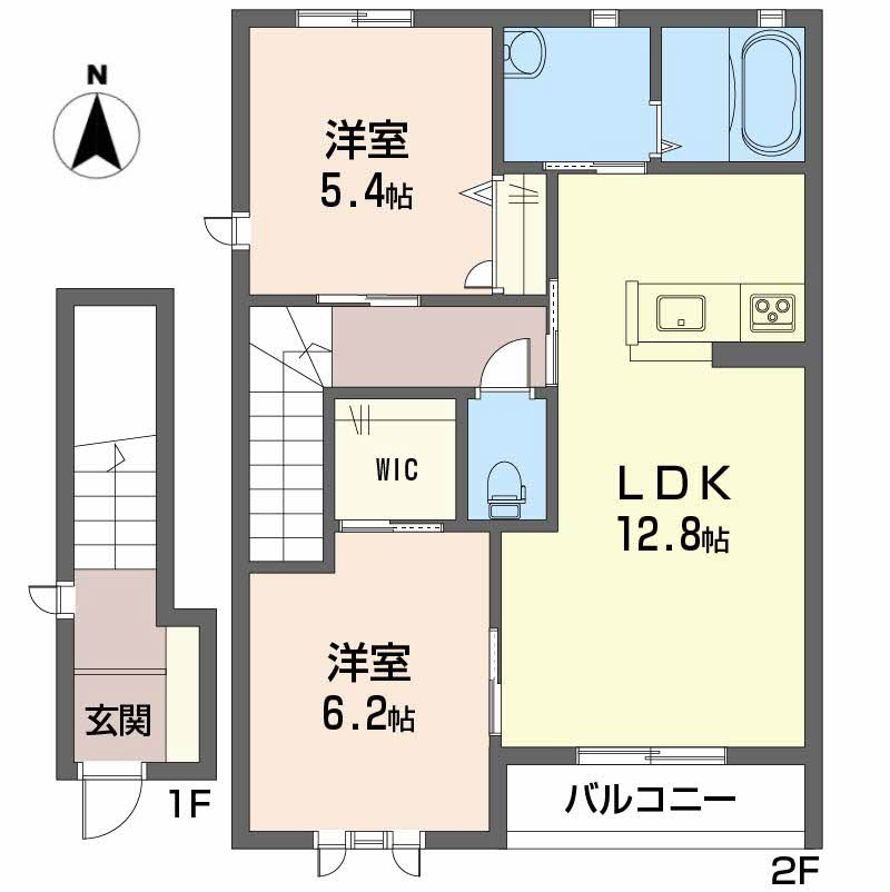 テラスコート東垣生　Ａ棟A0201-2