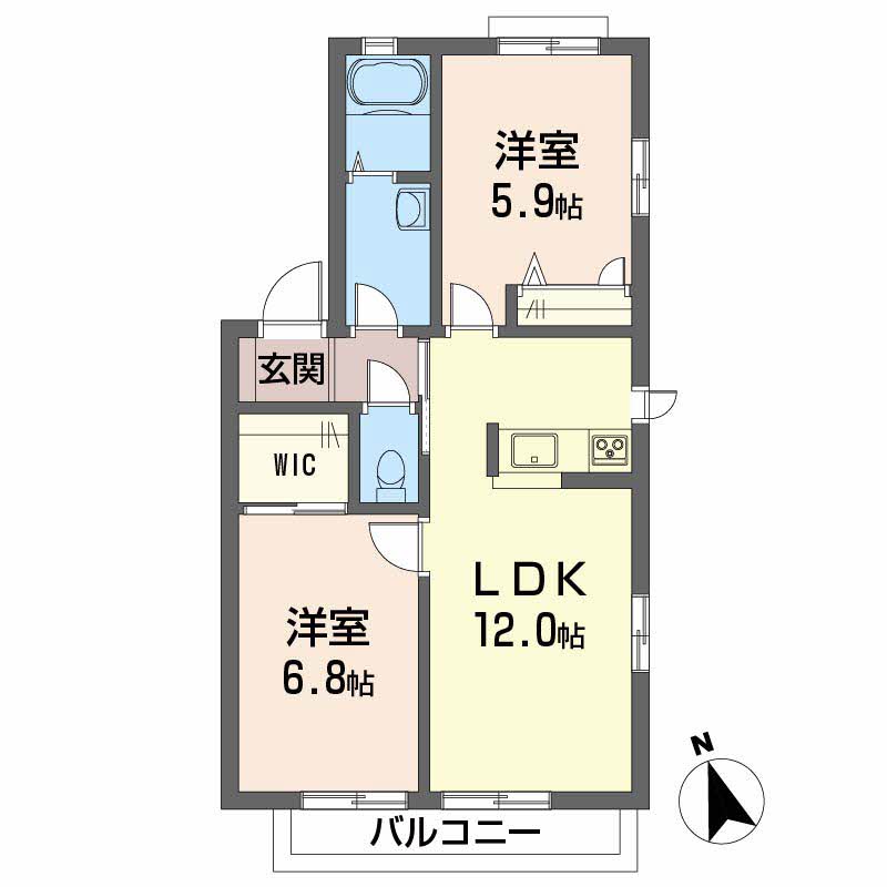 プランドール凛　Ａ棟A0202-2