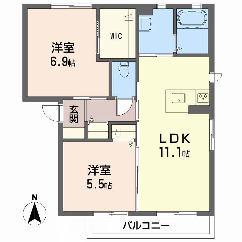 リッツハウス土居田　Ａ棟A0202-2