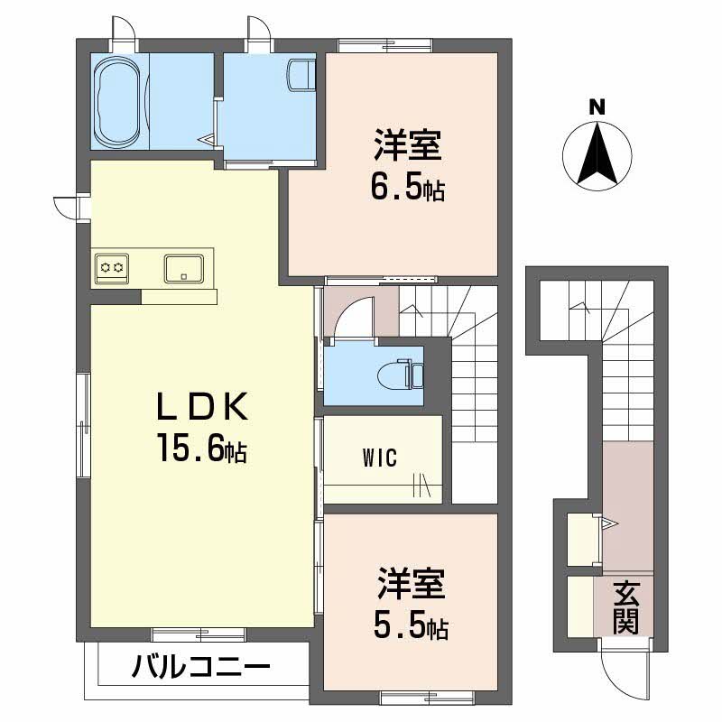 フォルテコート久万ノ台　Ａ棟A0202-2