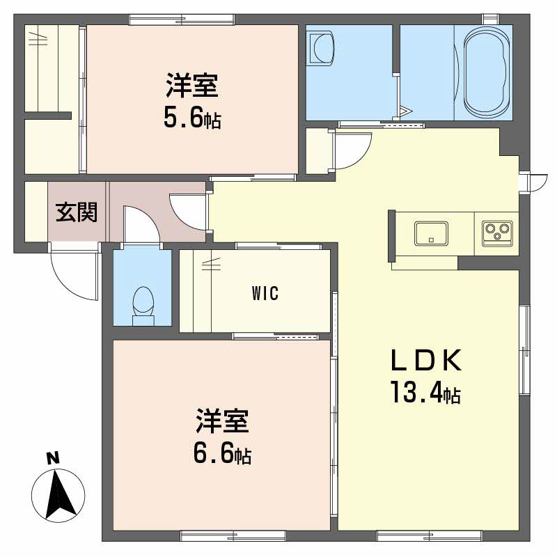メゾンシャルム　Ｂ棟B0102-2