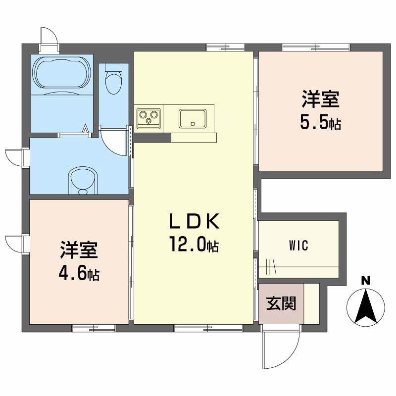 ノイレーベン　Ａ棟A0101-2