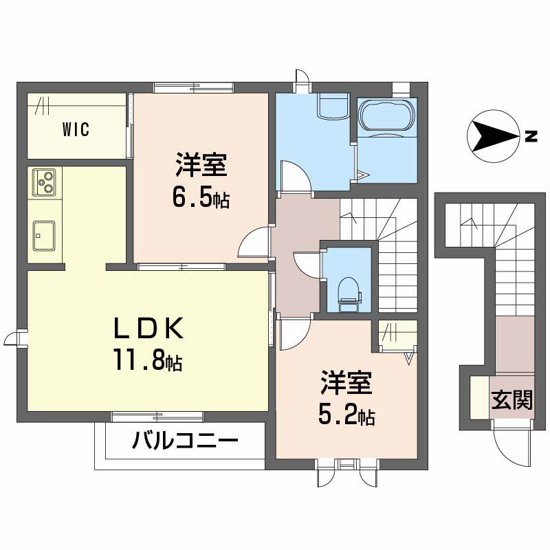 フサクラヴィエ　Ａ棟A0201-2