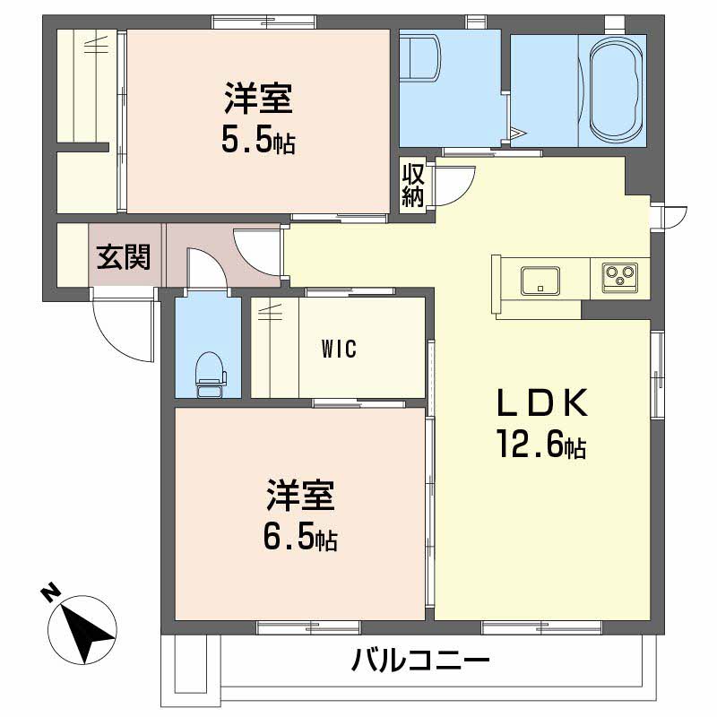 シャーメゾン梅本202-2