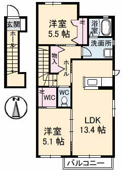 ウィステリア　Ａ棟 A0201号-16