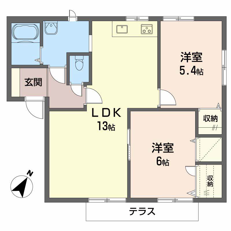 ガーデンハイツひがき　Ｅ棟E0101-2