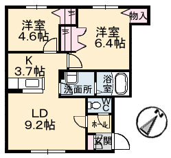 ジュエルタウン　Ａ棟A0102-2