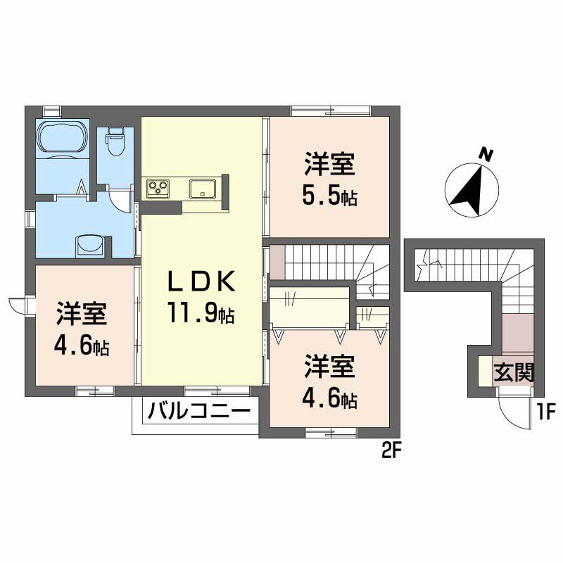 グランドメゾンＫｙａｍｏ　Ｂ棟B201-2