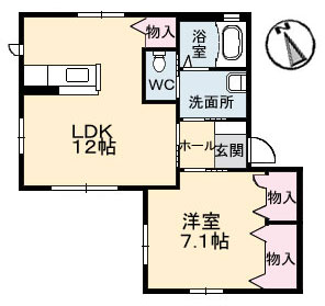 クレールメゾン（段原）A0102-2