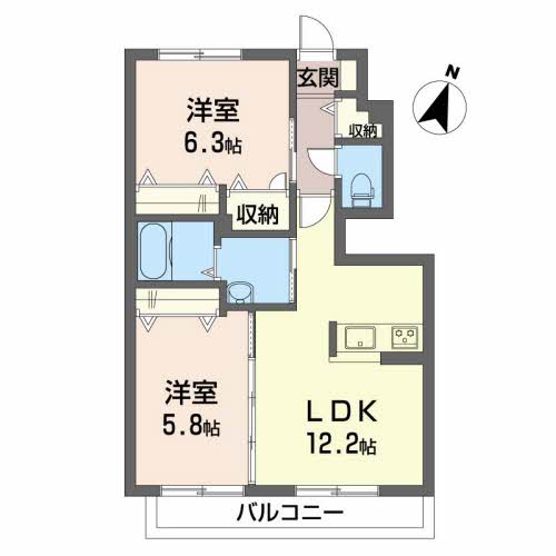 シャーメゾン・コディーノＢ棟B0102-2