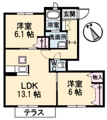 ヴィラロトス　Ａ棟A0101-2