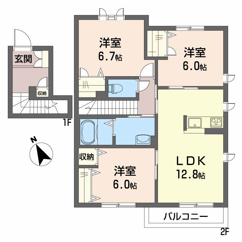 ヴィラロトス　Ｂ棟B0201-2