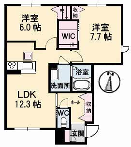 エスポワールサン　Ｂ棟B0106-2