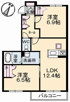 メゾンレディバード　Ｃ棟A0102-2