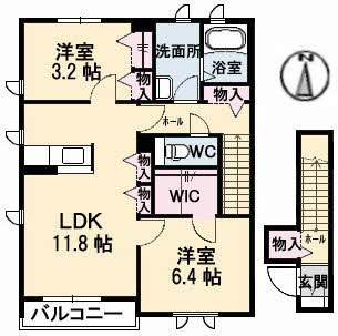 グランドメゾン片島 E棟 E201号-15