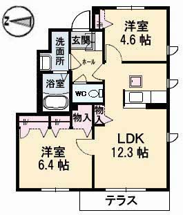 グランドメゾン片島　Ｆ棟 F101号-16