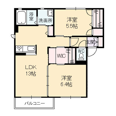 パールハイツ E棟 E0101号-15
