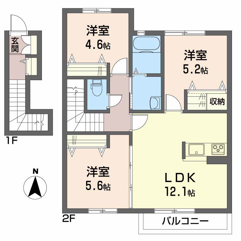 シャーメゾン・ル・プレ　Ａ棟A0202-2