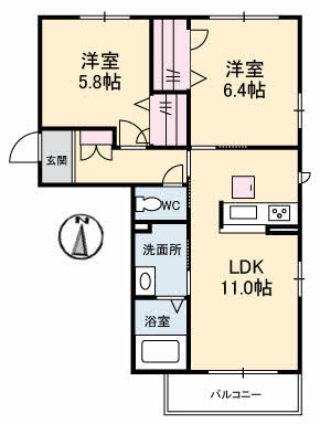 グランドレガシー　Ｇ棟G0301-2