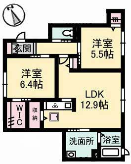 ブリーゼ・モール　Ａ棟 A0103号-4