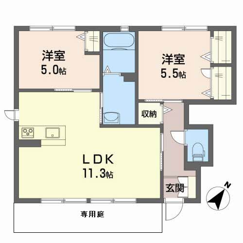シャーメゾンみどり野 C棟 C0101号-16