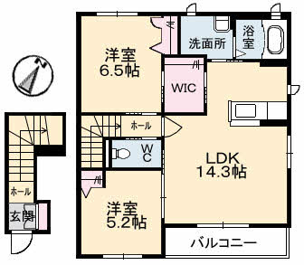 Ｔ’Ｓハウス　Ａ棟 A0202号-16