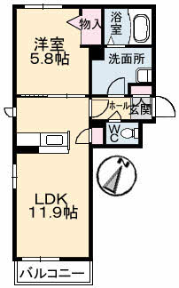 ラフェステート　Ａ棟A0203-2