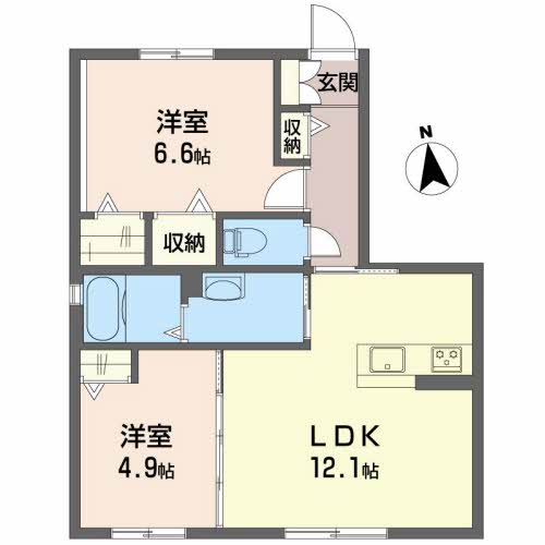 シャーメゾン・ジラソーレ　Ｂ棟 B0101号-16