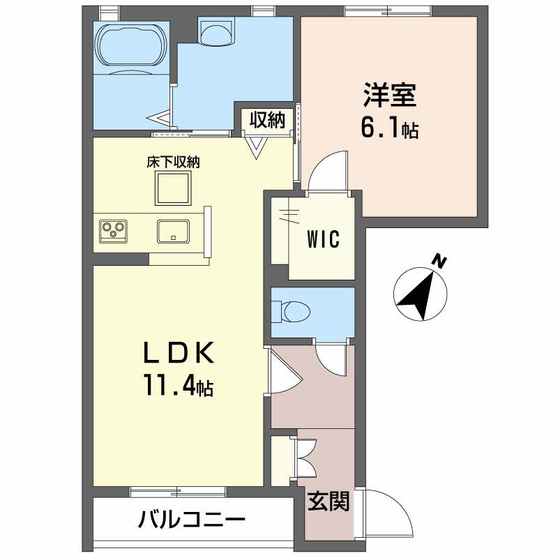 シャーメゾン中野開作　Ｂ棟 B0102号-16