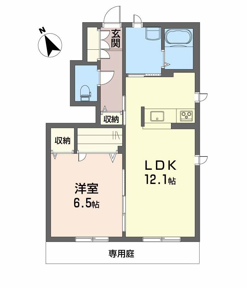 Ｒ．リヴェール　Ａ棟A0101-2