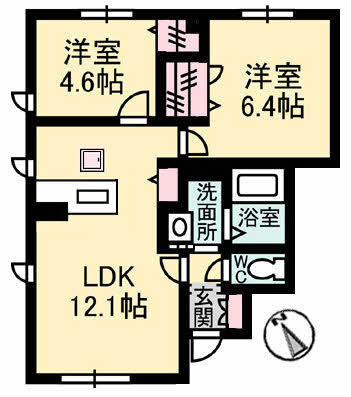 Ｒａｆｆｉｎｅ　Ｍａｉｓｏｎ　壬生　Ｂ棟B0101-2