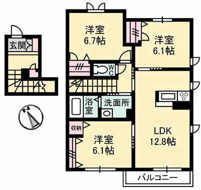 ラフィネ　Ｂ棟B0203-2