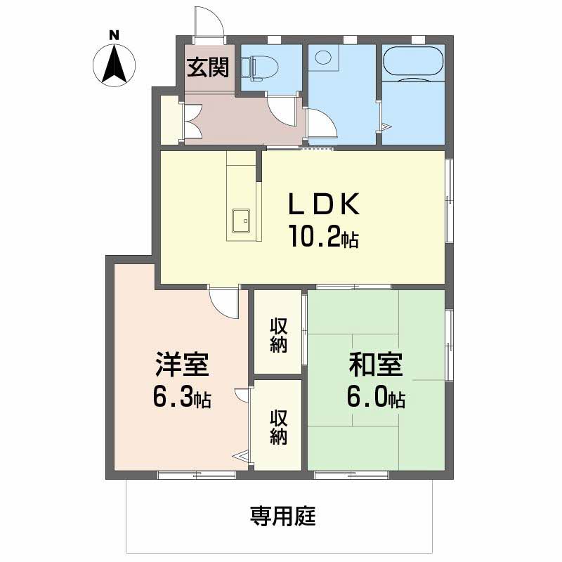 グランコート久万ノ台　Ｋ棟K1-2