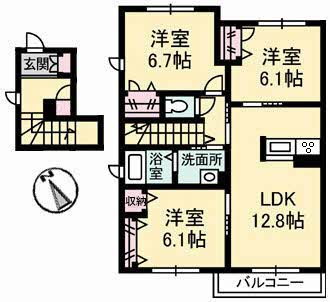 フェリーチェ C棟 C0210号-4