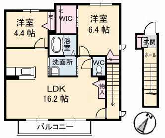 ライフレビュー　Ｃ棟C201-2