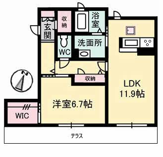 アイビー倉敷　Ｂ棟B0106-2
