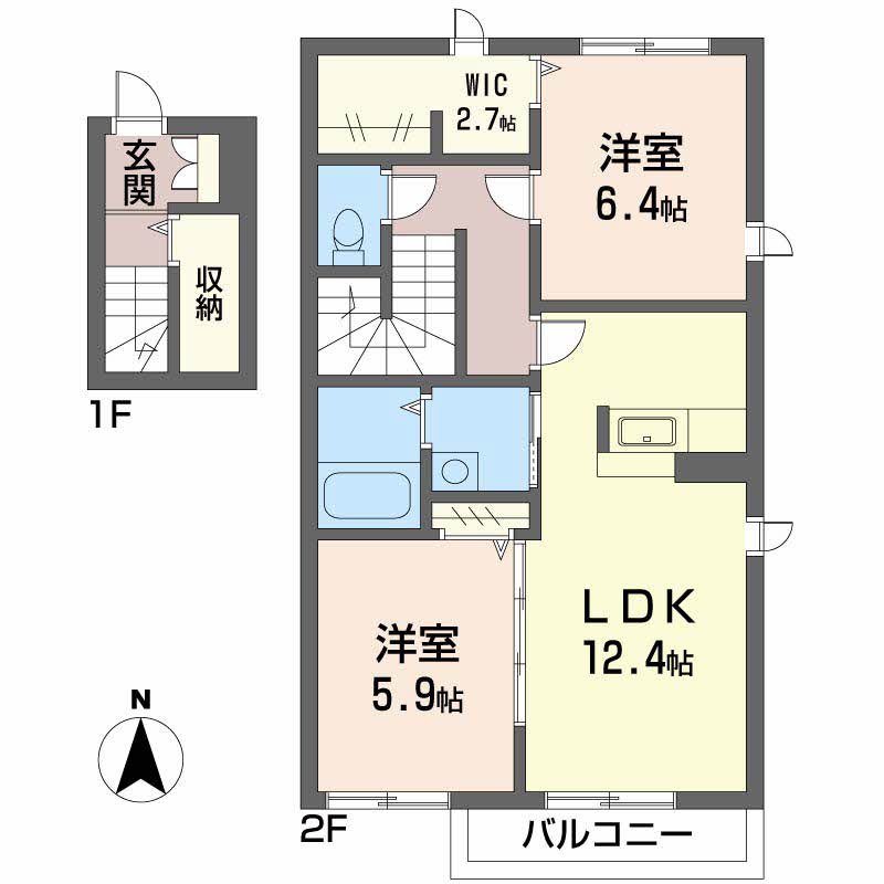 シャーメゾン乙瀬 A0202号-2