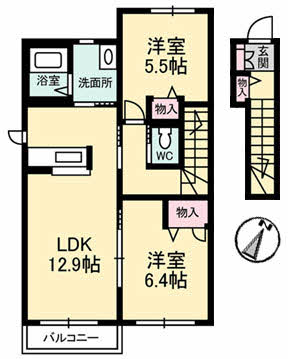 コーポ　カノン　Ａ棟A0202-2